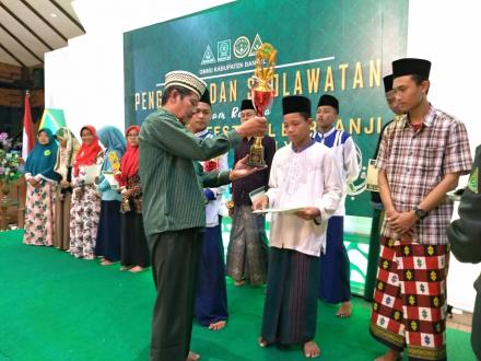 Hadroh Miftahul Jannah Juara II Festival Berzanji Tk. Kab Bantul